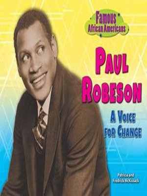 cover image of Paul Robeson
